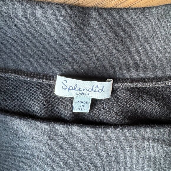 Splendid Women's Swing Skirt, Skater Style, Black, Size Large - Picture 6 of 9